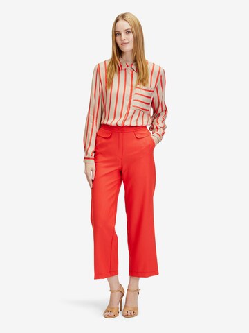 Wide Leg Pantalon Betty Barclay en rouge