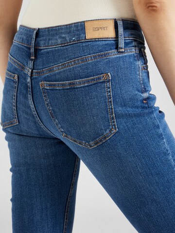 ESPRIT Bootcut Jeansy w kolorze niebieski