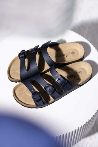 Aniston Mules in Blue