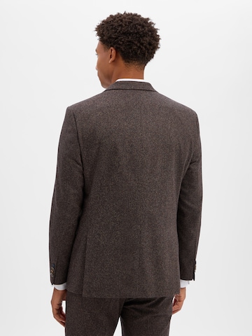 Digel Regular Suit 'Ezzo' in Brown