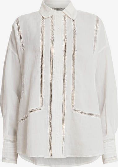 AllSaints Blusa 'JADE' en blanco cáscara de huevo, Vista del producto