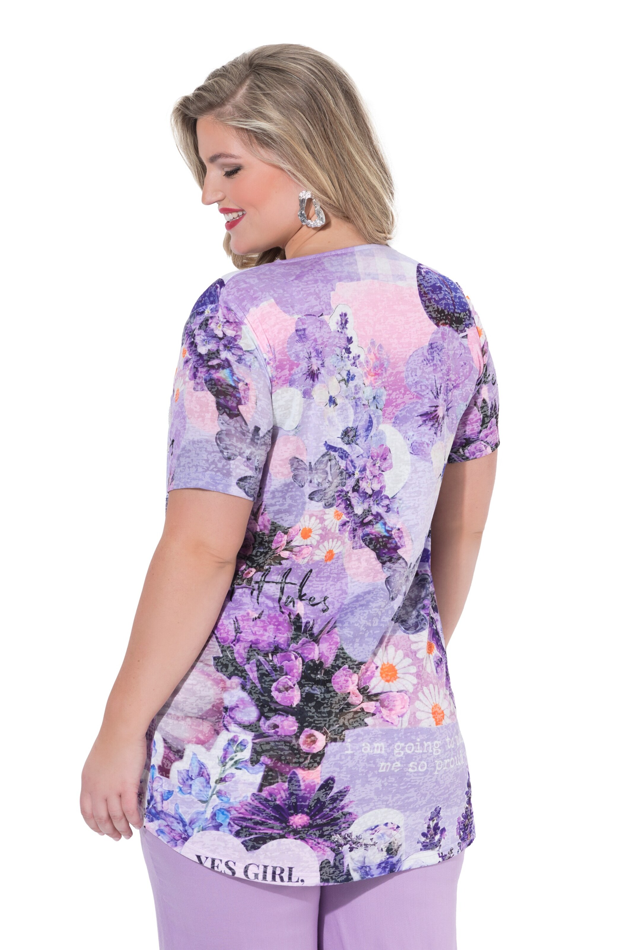 MIAMODA Shirt in Purple