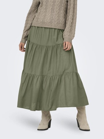 ONLY Rok in Groen: voorkant