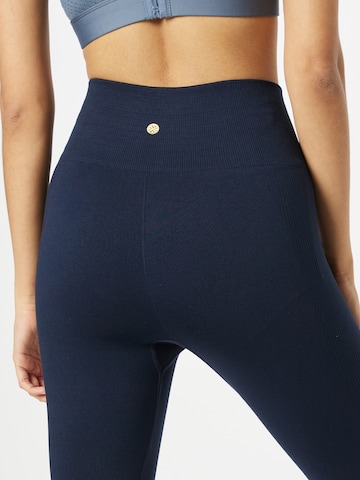 Athlecia Skinny Workout Pants 'Balance' in Blue