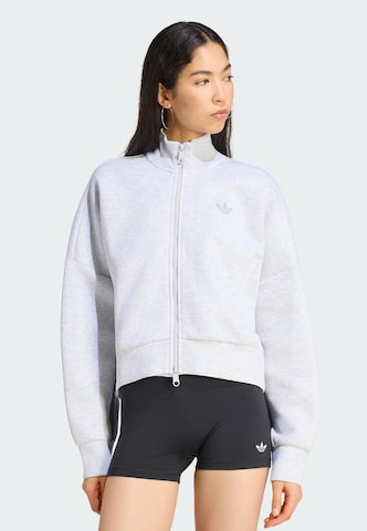 Veste de survêtement 'Spacer' ADIDAS ORIGINALS en gris : devant