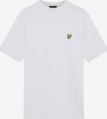 Lyle & Scott Paita 'Football Jacquard' värissä valkoinen: etupuoli