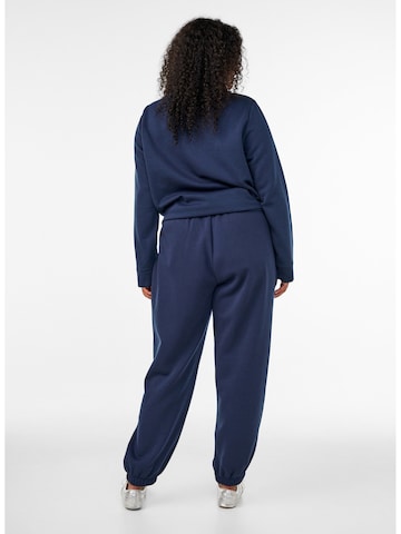 Zizzi Regular Hose 'Flamela' in Blau