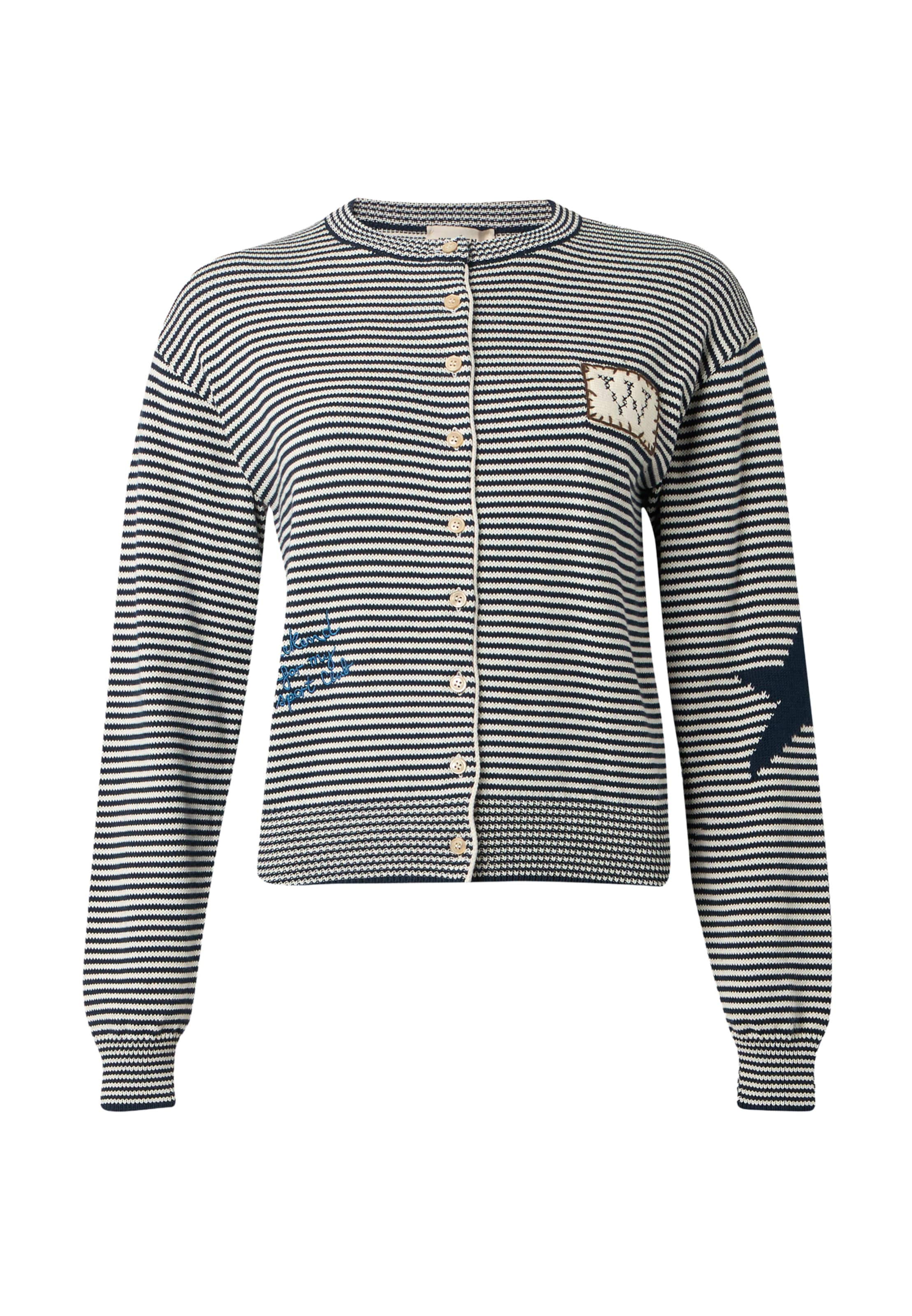Weekend Max Mara Strickjacke 'TEIERA' in Blau: Vorderseite