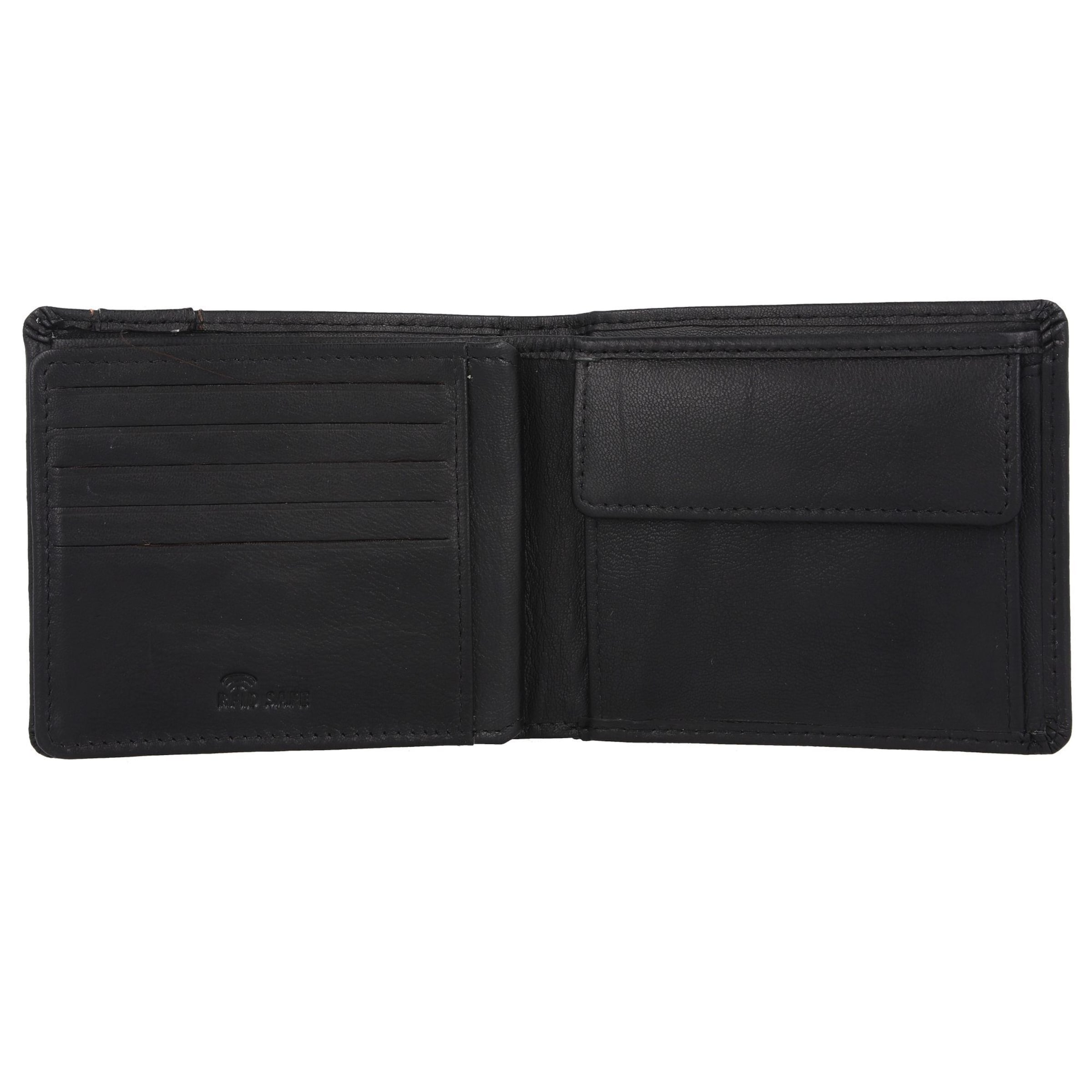 mano Geldbörse 'Don Leonardo' in Schwarz