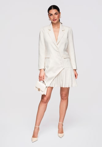 Ombre Avondjurk in Beige