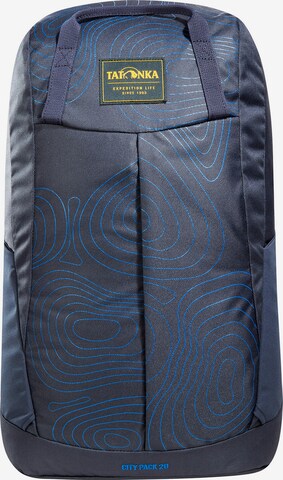 TATONKA Backpack 'City Pack 20' in Blue: front