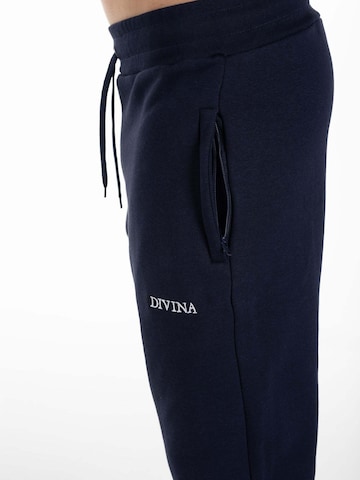 Effilé Pantalon 'Comfy' Divina en bleu