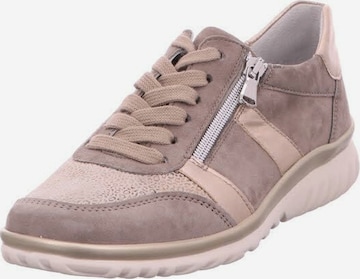 SEMLER Schnürschuh in Beige: Vorderseite