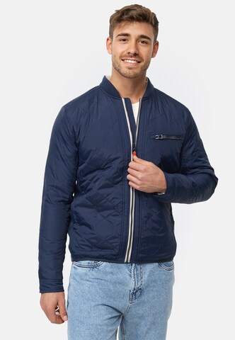 INDICODE JEANS Tussenjas 'Leander' in Blauw