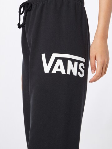 Effilé Pantalon 'TAKE IT EASY' VANS en noir