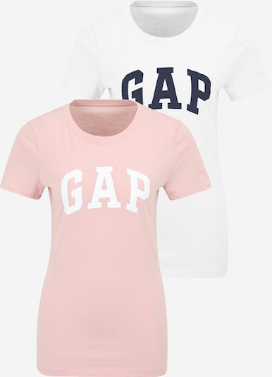 Gap Tall T-Shirt 'FRANCHISE' in altrosa / weiß, Produktansicht