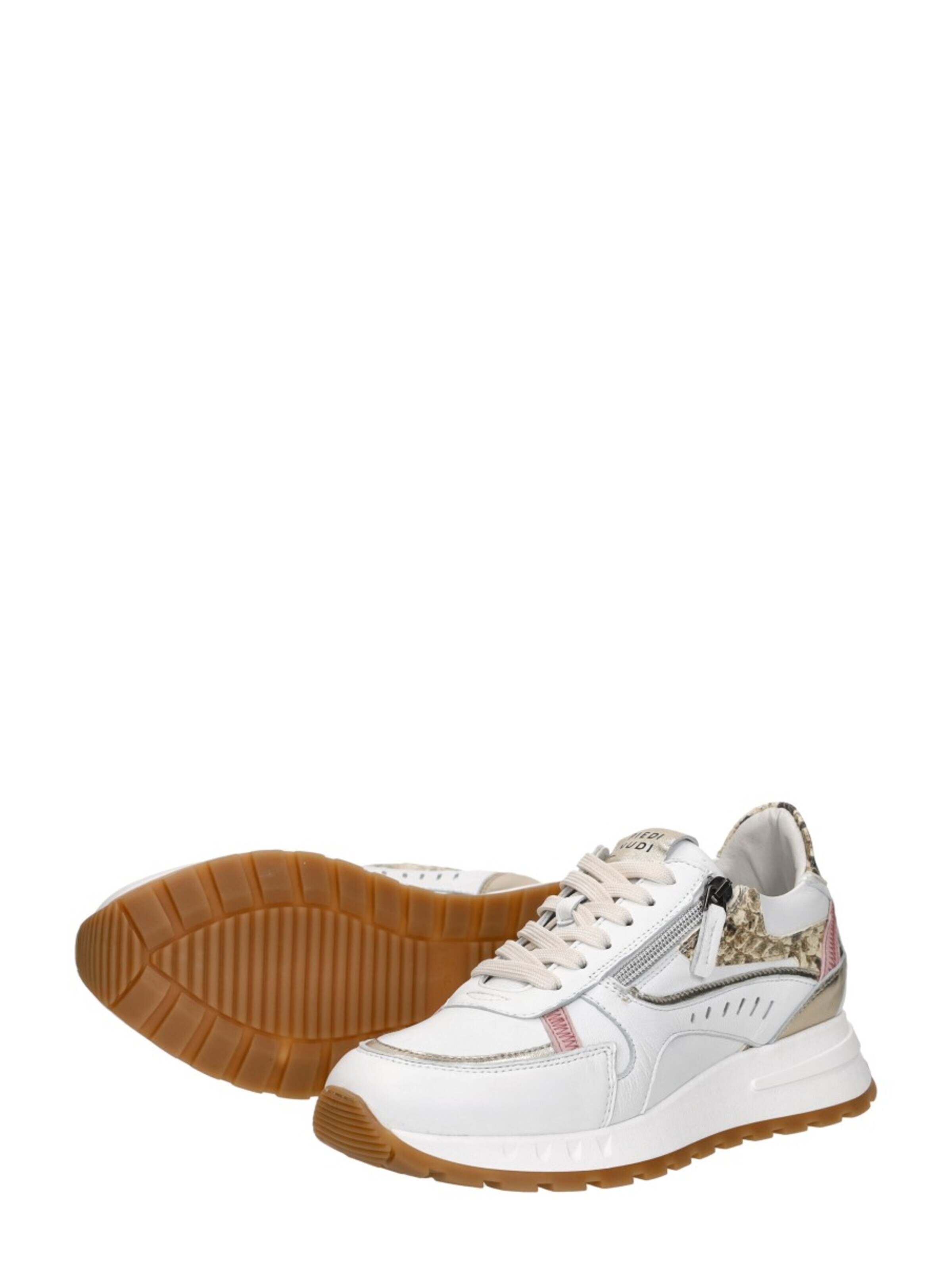Piedi Nudi Sneakers laag 'Mirren' in Wit