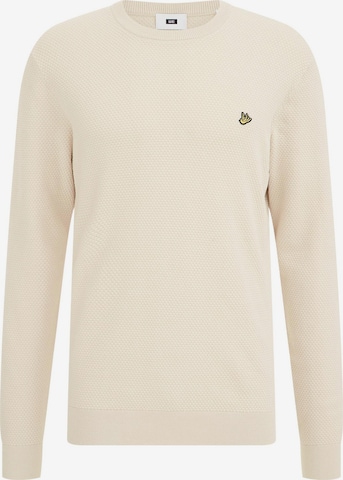 WE Fashion Sweater in Beige: front