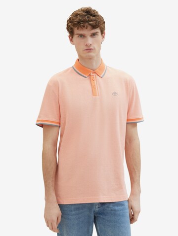 T-Shirt TOM TAILOR en orange : devant