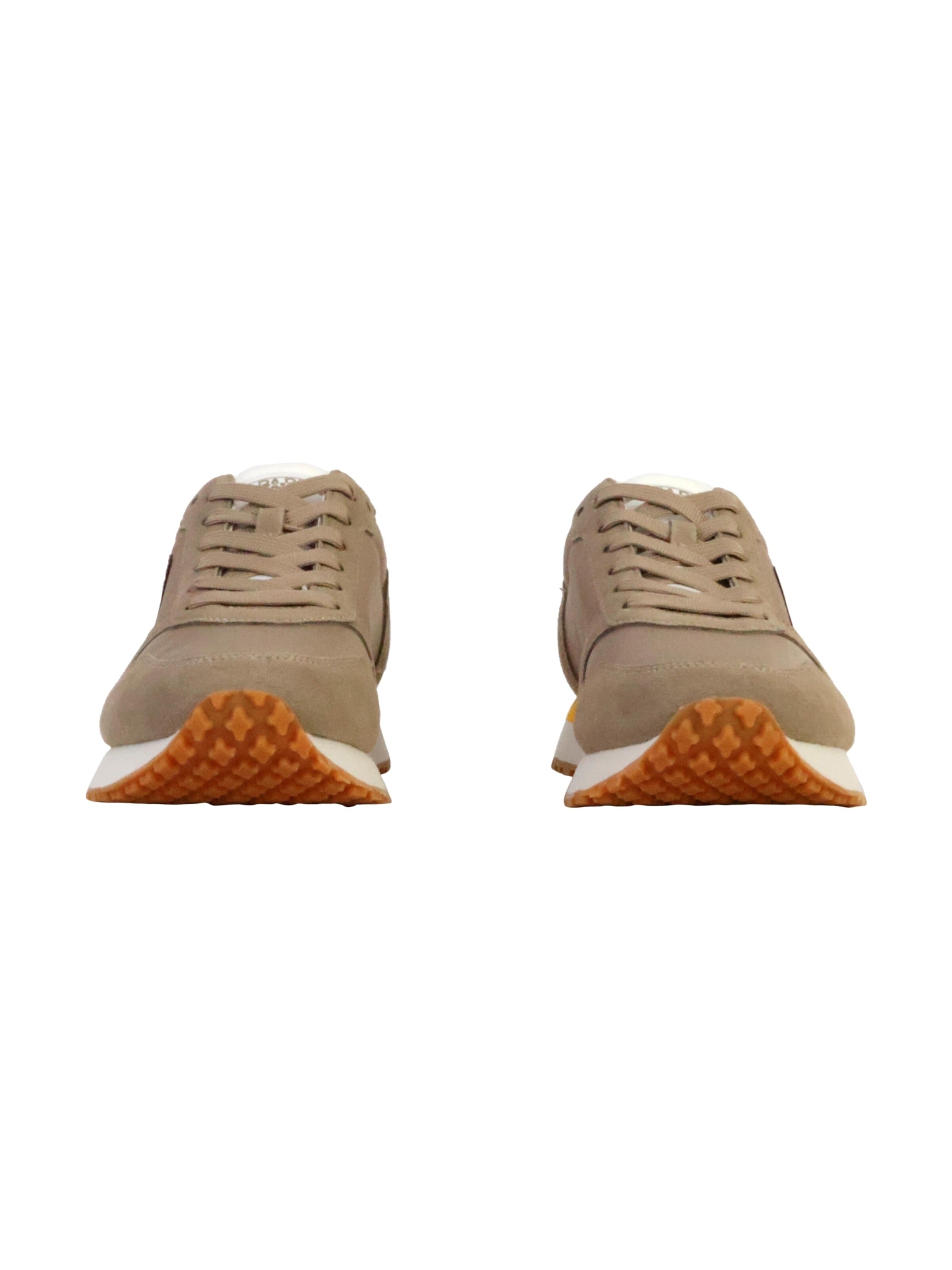 NAPAPIJRI - Calzado deportivo con cordones 'Sun Low-Top-Sneaker aus Leder' en marrón