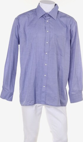 ETERNA Button Up Shirt in XS in Blue: front