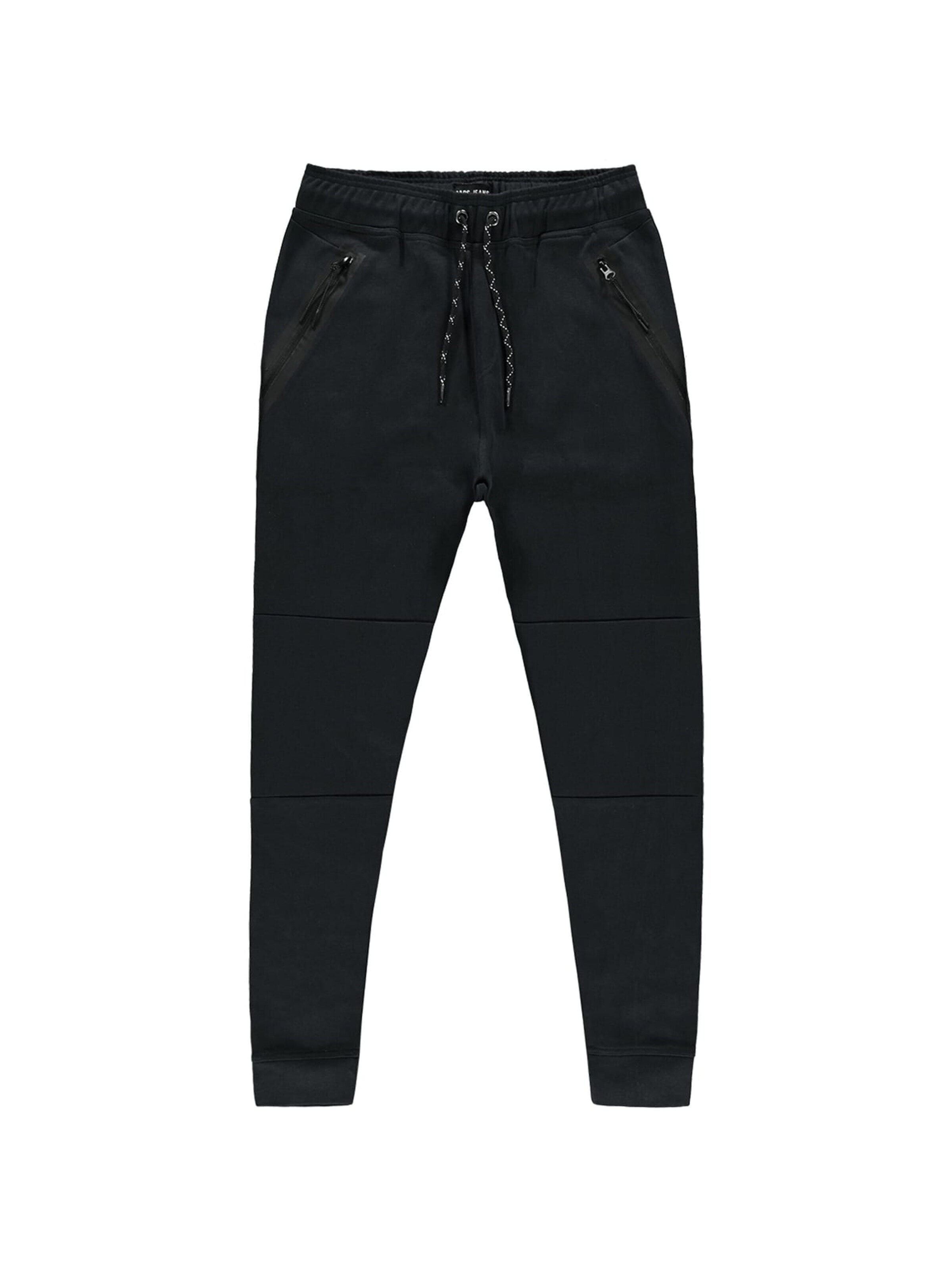 CARS Baggy Sportbroek 'lax sw pant' in Zwart