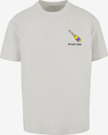 F4NT4STIC Shirt in Grey: front