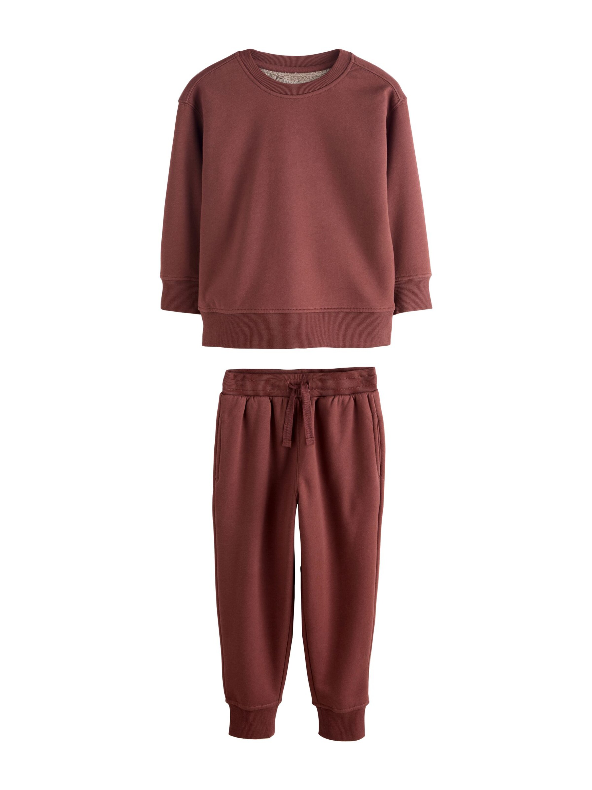 Next Pyjamas i brun: framsida