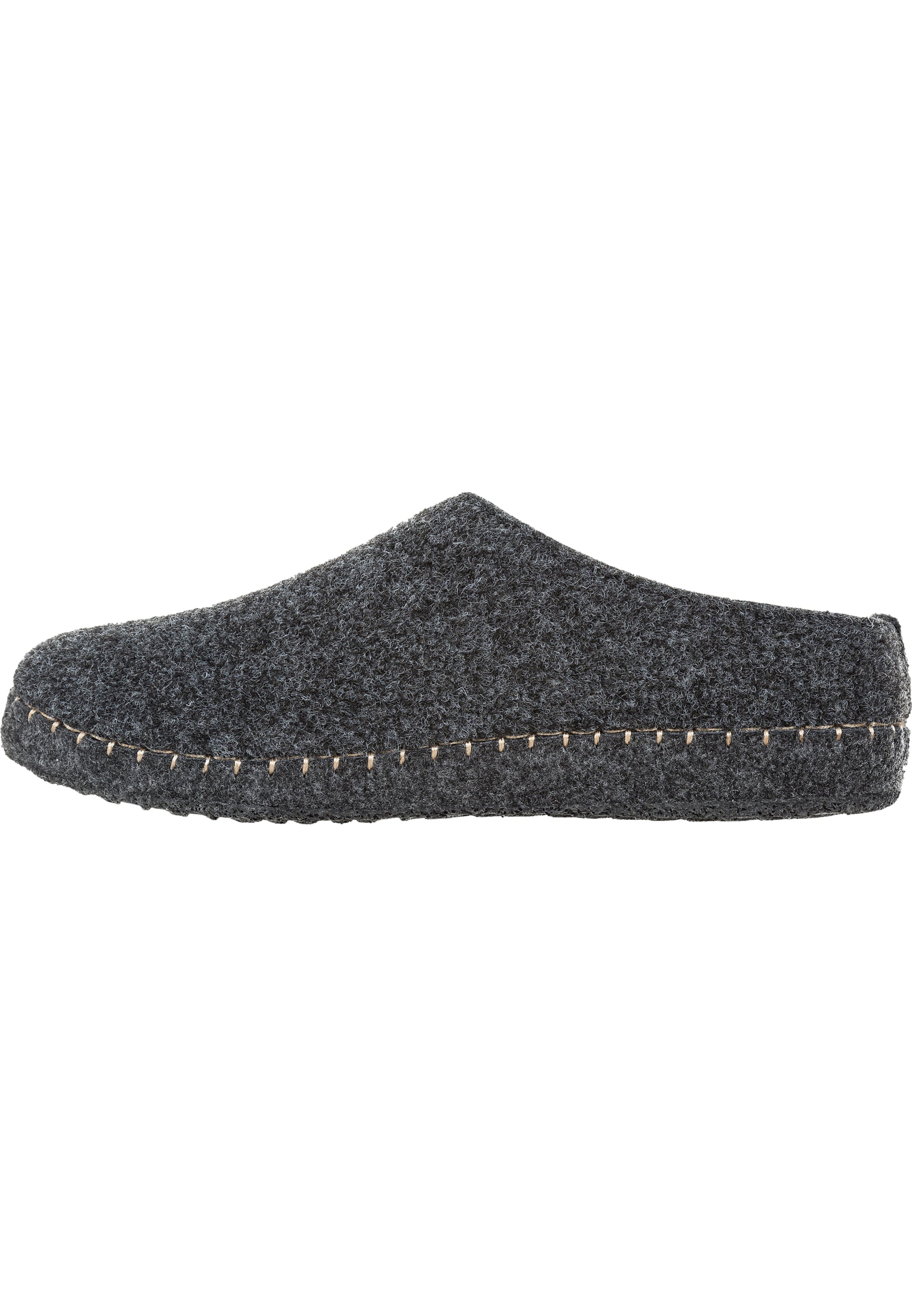Mols Slipper 'Sinaka' in Grey: front