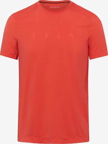 Born Living Yoga Shirt 'Volta' in Rood: voorkant