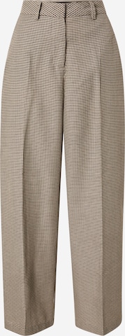 Loosefit Pantalon à plis 'Troian' VERO MODA en beige : devant