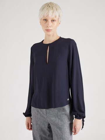 TOMMY HILFIGER Bluse in Blau: Vorderseite