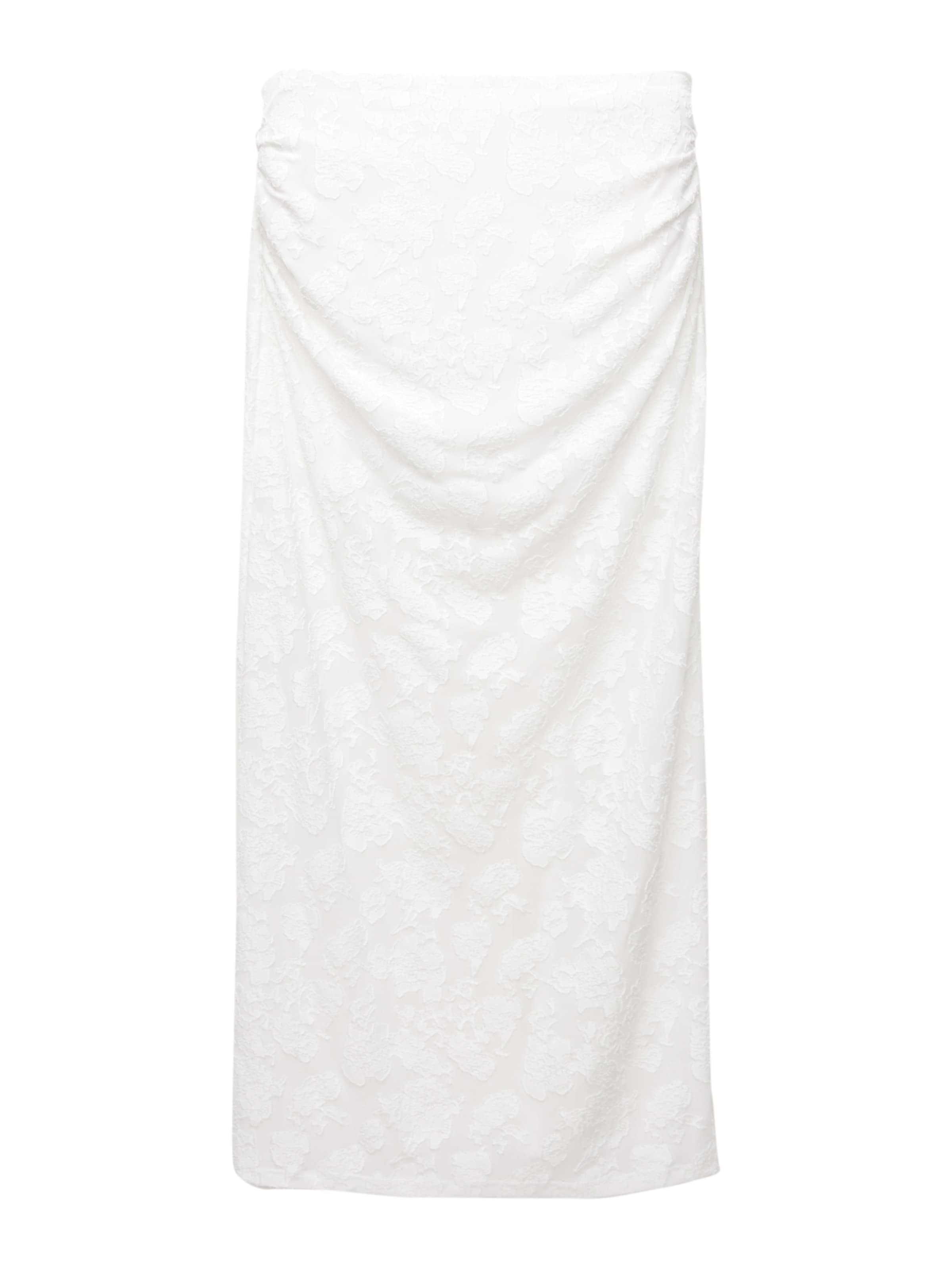 Pull&Bear Kjol i vit: framsida