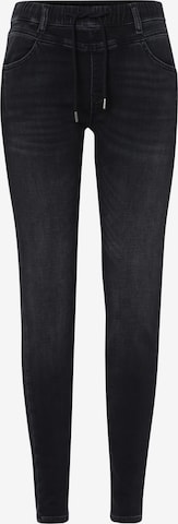 Cross Jeans Slim fit Jeans ' Janelle ' in Black: front