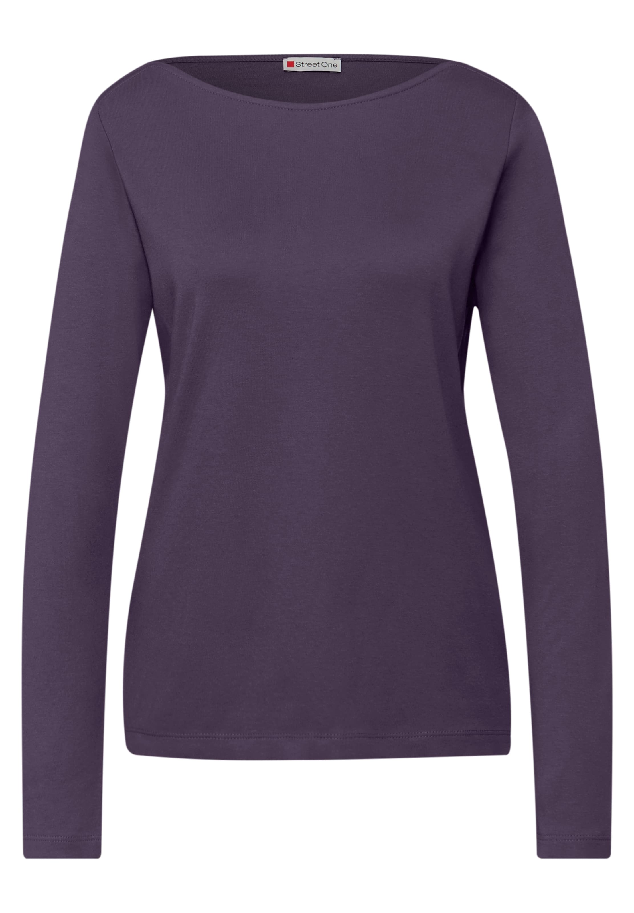 STREET ONE Shirt in Purple: front