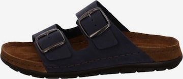 ROHDE Mules in Blue: front