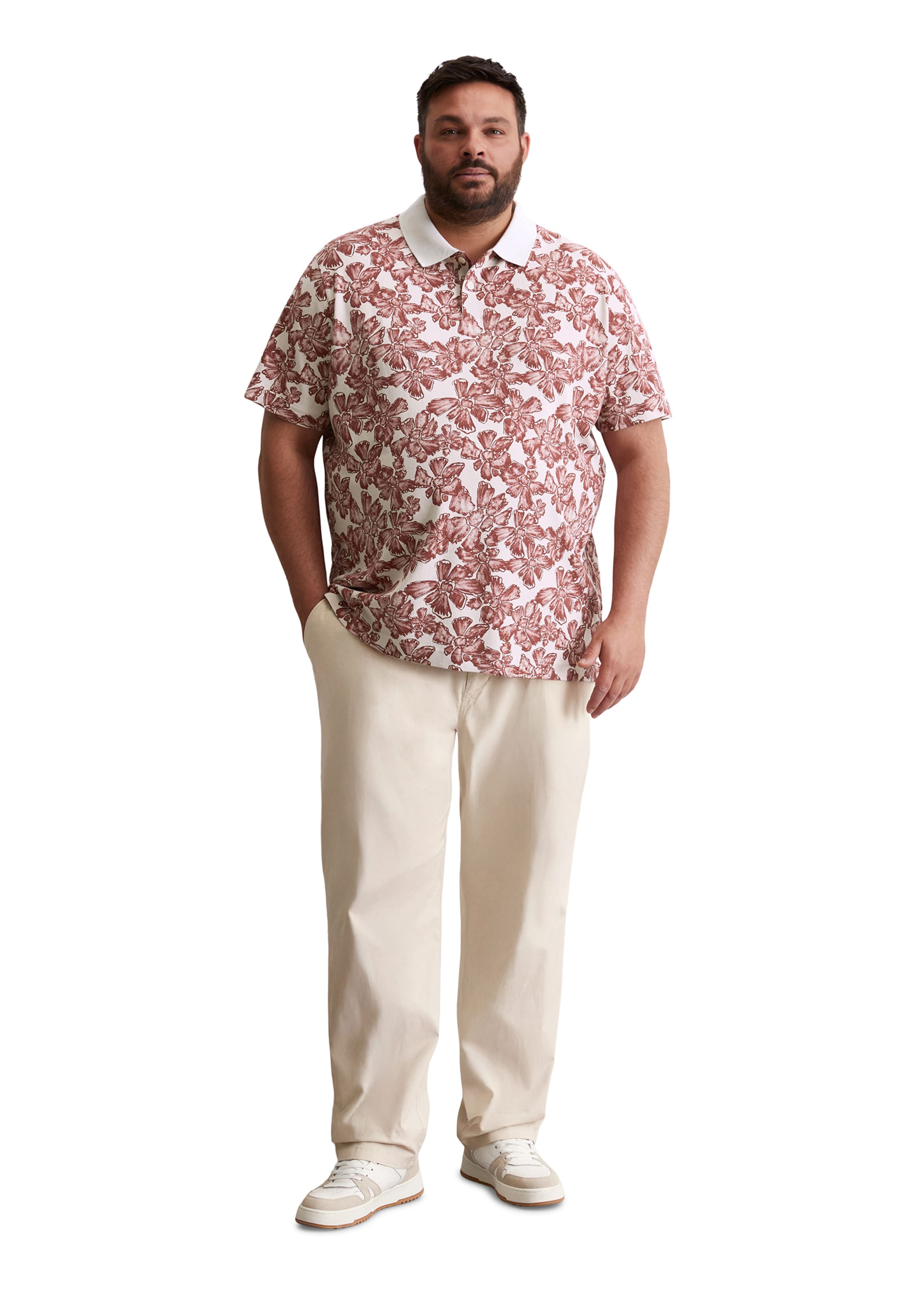 T-Shirt Marc O'Polo en marron