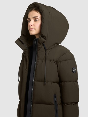 khujo Winterjas 'Drown2' in Groen