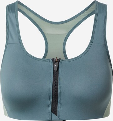 NIKE Bralette Sports Bra in Green: front