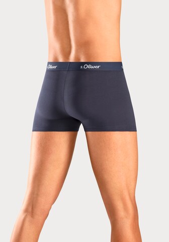 Boxer di s.Oliver in blu: dietro