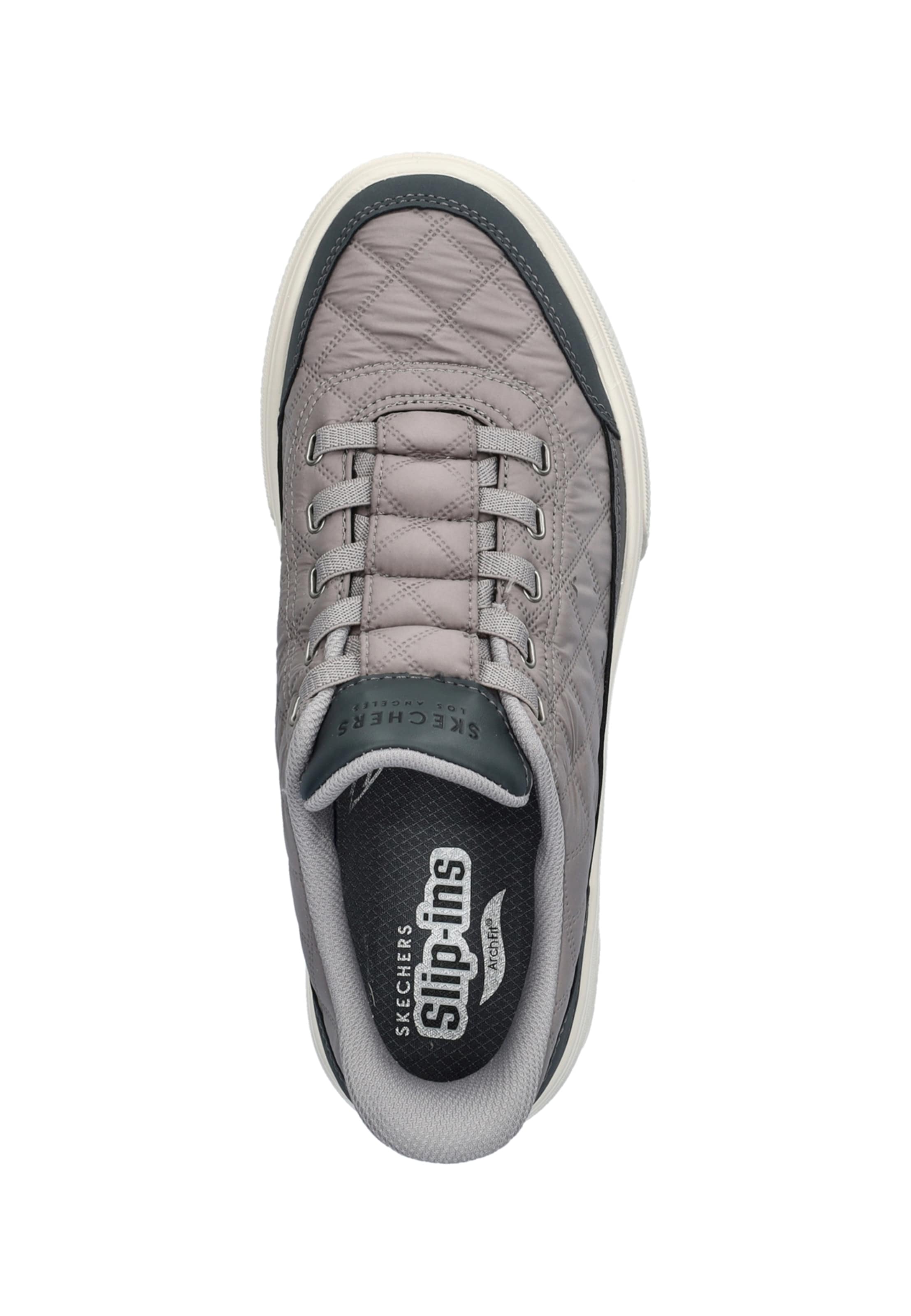 SKECHERS Σνίκερ χαμηλό 'ARCH FIT ARCADE - CHARMING DA' σε γκρι