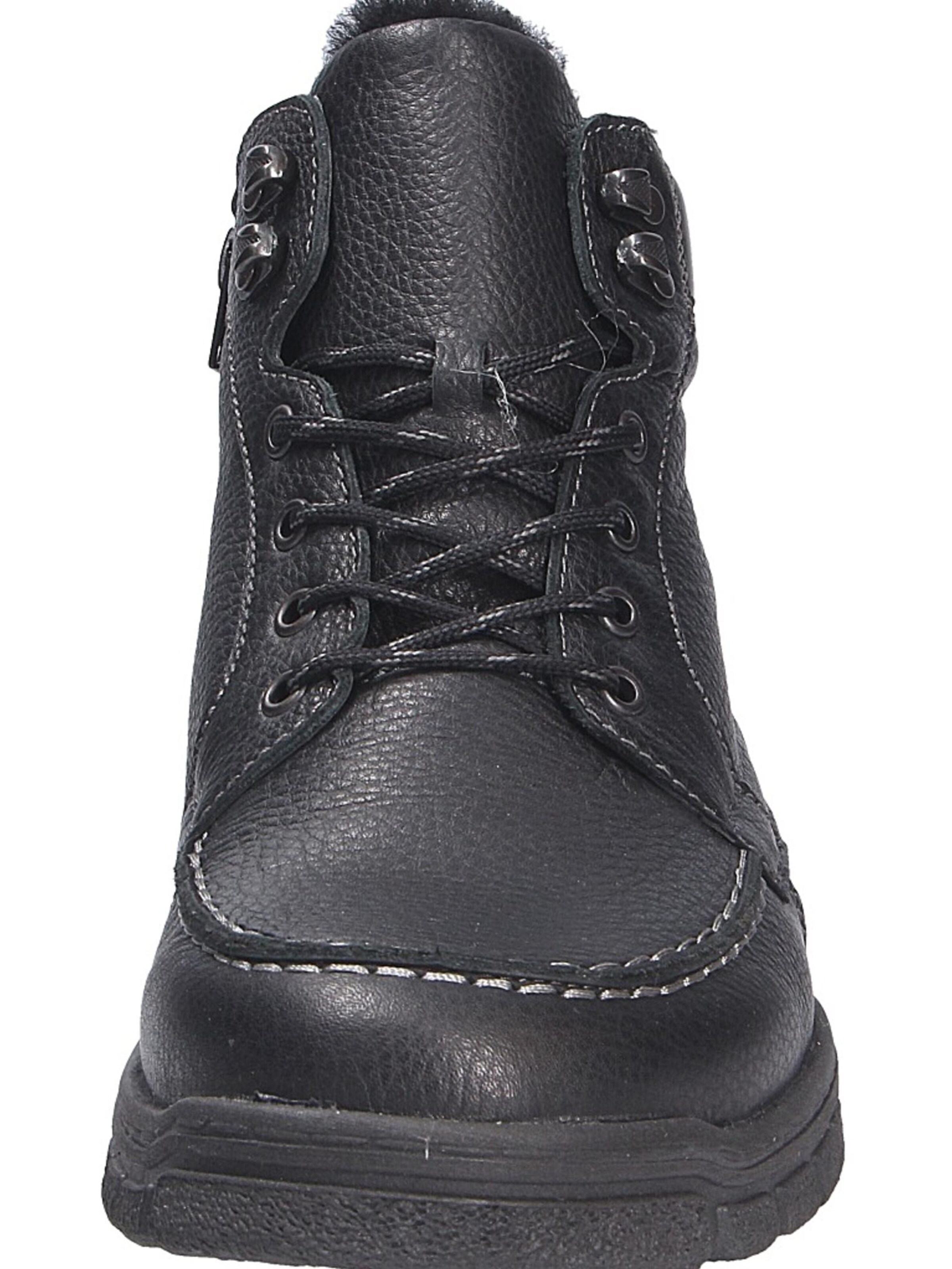 WALDLÄUFER Lace-Up Boots in Black