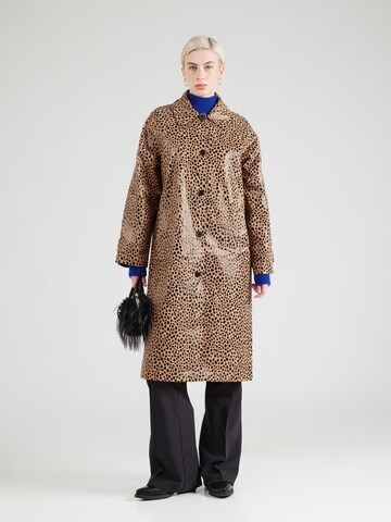 MICHAEL Michael Kors Between-seasons coat in Brown: front