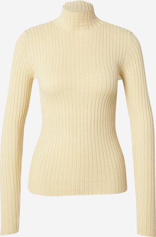 BlutsgeschwisterPulover 'Jazz & Chill' - bež boja: prednji dio