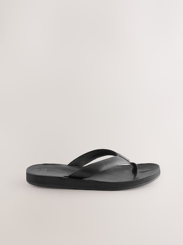 Next T-bar sandals in Black