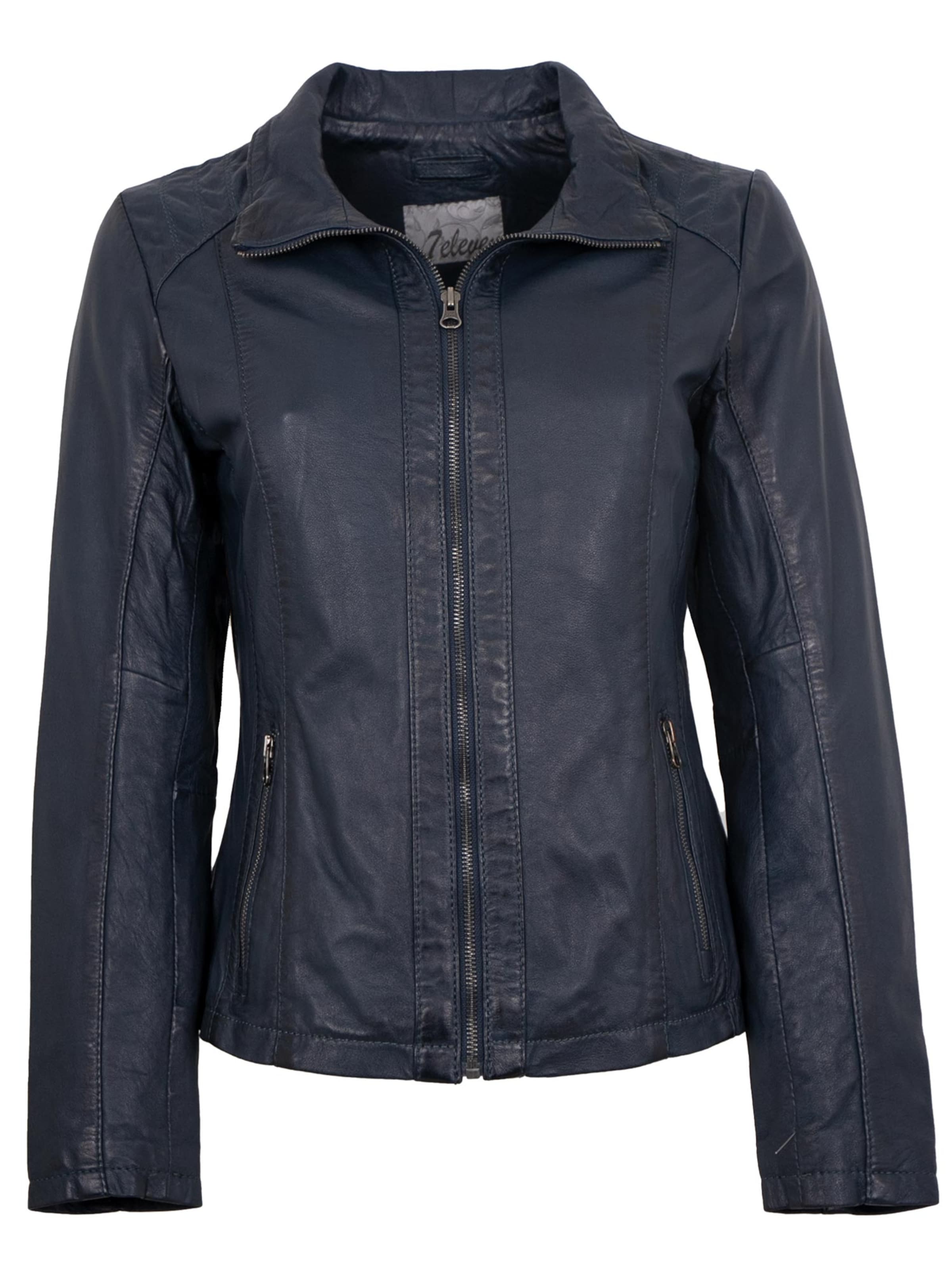 7ELEVEN Übergangsjacke 'Chiara'‌‌‌‌‌‌‌‌‌‌ in Blau: Vorderseite