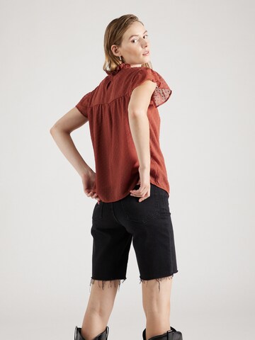 ONLY - Blusa 'KAMMI' en marrón