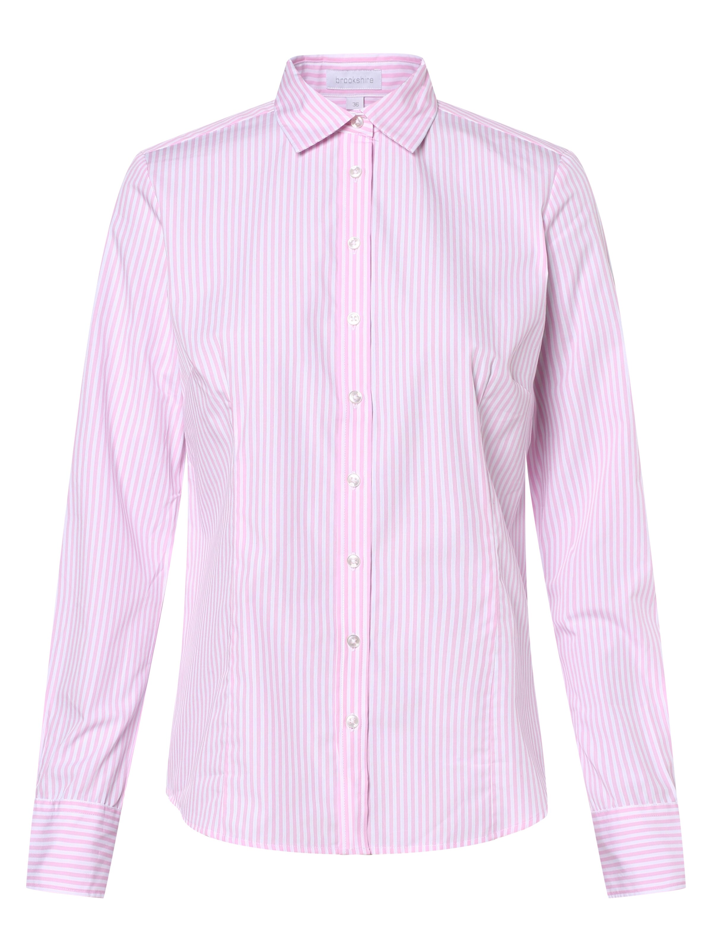 Brookshire Blouse in Roze: voorkant