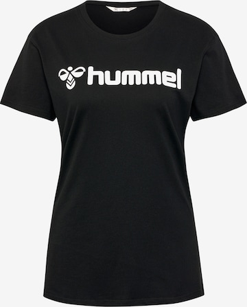 Hummel Shirt 'Go 2.0' in Zwart: voorkant