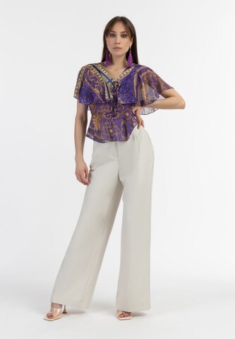 faina Blouse in Purple